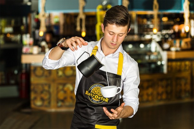 Cafe ve restaurant firması Retrosfer için yapılan kurumsal fotoğraf çekimi